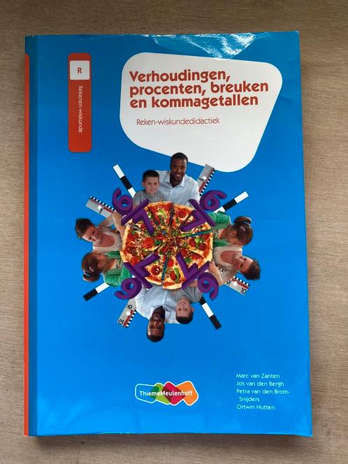 Pabo boek Verhoudingen, procenten, breuken en kommagetallen, Boeken, Studieboeken en Cursussen, Zo goed als nieuw, Overige niveaus