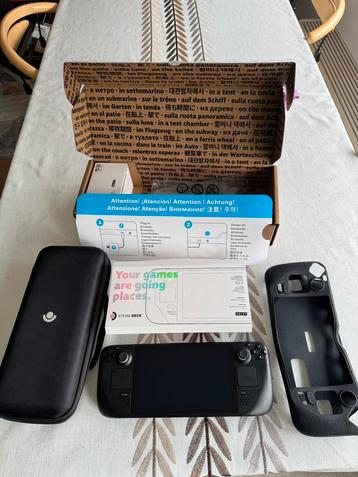 Steam Deck 256GB + 512 SD in original box beschikbaar voor biedingen