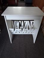 Leuke witte lectuurbak, Ophalen of Verzenden, Gebruikt