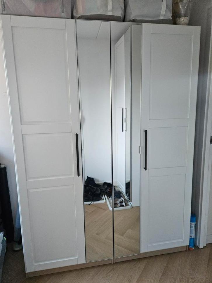 1xPax kast 75 cm breed+Tyssedal en Åheim deuren met inhoud, Antiek en Kunst, Antiek | Meubels | Kasten, Ophalen