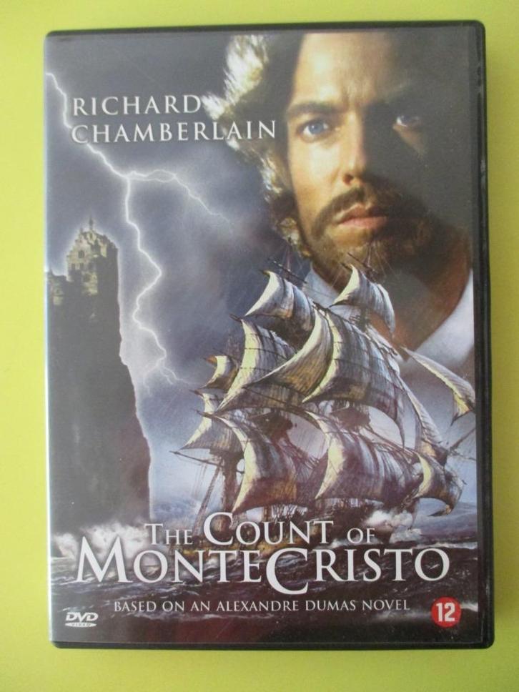 The count of Monte Christo - DVD ( Richard Chamberlain ), Cd's en Dvd's, Dvd's | Klassiekers, Zo goed als nieuw, Actie en Avontuur