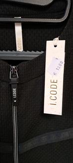 Zwarte ICODE Wafel Blouse met Letter Band - XL, Nieuw, Kleding | Dames, ICODE, ICODE, Zwart, Maat 46/48 (XL) of groter