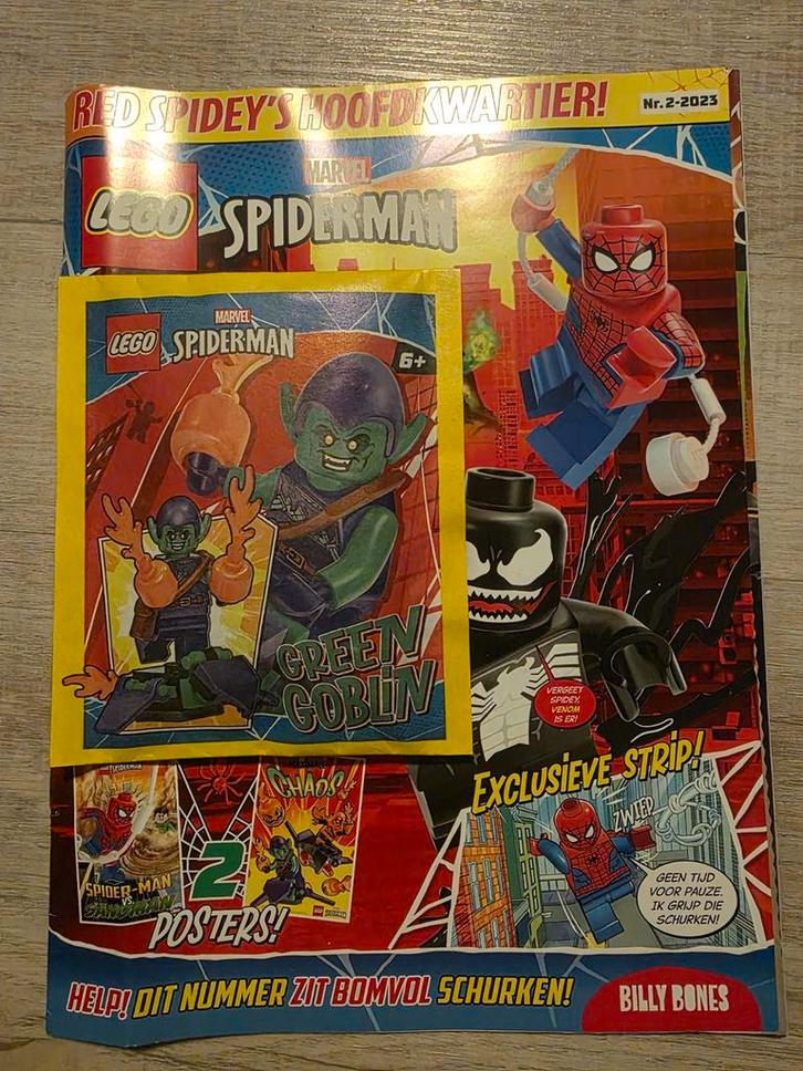 Lego Marvel Spiderman Tijdschrift + Polybag Nieuw!, Kinderen en Baby's, Speelgoed | Duplo en Lego, Nieuw, Ophalen of Verzenden