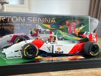 Ayrton Senna Mclaren MP4/8 Australian GP 1993 1:18, Hobby en Vrije tijd, Modelauto's | 1:18, Ophalen, Zo goed als nieuw, MiniChamps