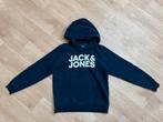 Jack & Jones Hoodie Blauw maat 176, Ophalen of Verzenden, Zo goed als nieuw