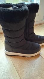 Snowboots / gevoerde laarzen maat 38 zwart, Zwart, Snowboots, Ophalen of Verzenden, Zo goed als nieuw