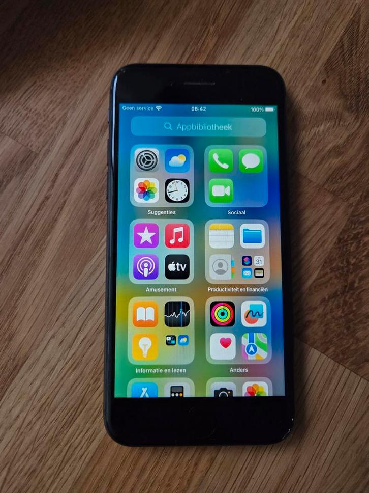 iPhone 8 64GB Zwart - Goede Staat!, Telecommunicatie, Mobiele telefoons | Apple iPhone, Gebruikt, 64 GB, Zonder abonnement, Zonder simlock