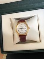 Horloge Frederique Constant automaat, Leer, Polshorloge, Zo goed als nieuw, Goud