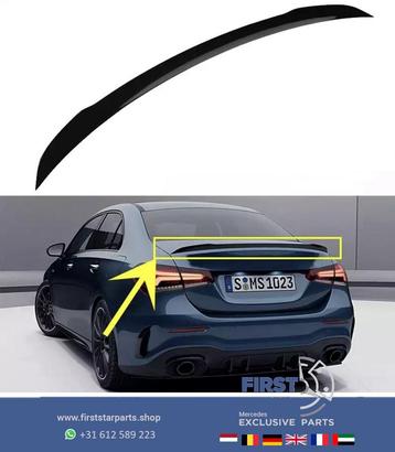 W177 V177 A KLASSE SEDAN AMG KOFFERBAK SPOILER ZWART 2018-20