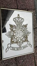Je maintiendrai - qua patet orbis spiegel/ schilderij, Verzamelen, Militaria | Algemeen, Ophalen, Landmacht, Nederland