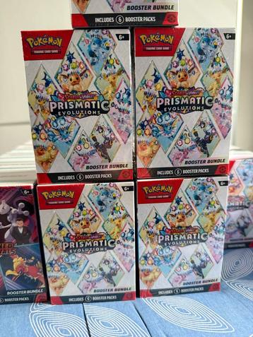 Pokémon Prismatic Evolutions Booster Bundle Sealed beschikbaar voor biedingen