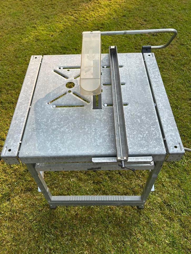 Zaagtafel/machine tafel Wolfcraft, Doe-het-zelf en Verbouw, Gereedschap | Zaagmachines, Zo goed als nieuw, Overige typen, 1200 watt of meer