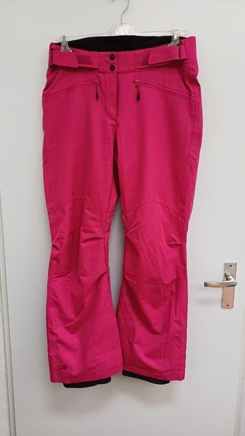 Skibroek Eider, roze, maat 44, verstelbare taille beschikbaar voor biedingen