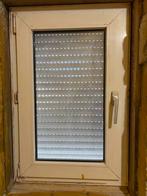 2x kunstof raamkozijn draai met dubbelglas, Huis en Inrichting, Stoffering | Gordijnen en Lamellen, Ophalen, Gebruikt, Wit, 50 tot 100 cm