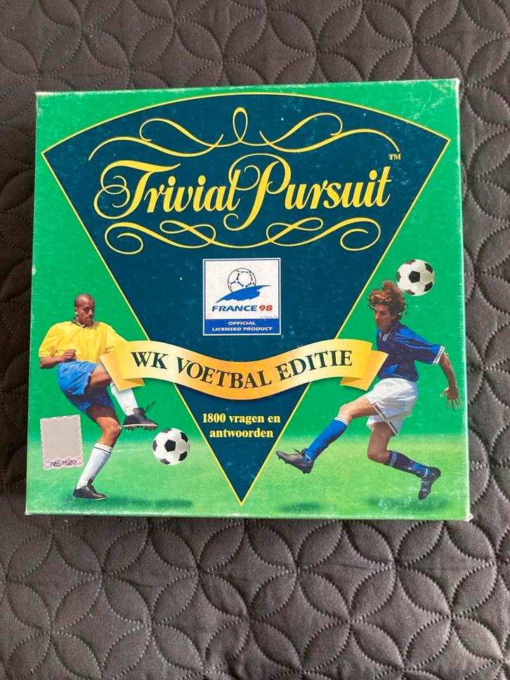 Trivial Pursuit WK Voetbal Editie, Hobby en Vrije tijd, Gezelschapsspellen | Bordspellen, Gebruikt, Ophalen of Verzenden