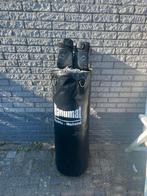 Bokszak incl hangbeugel en handschoenen., Ophalen, Zo goed als nieuw, Bokszak