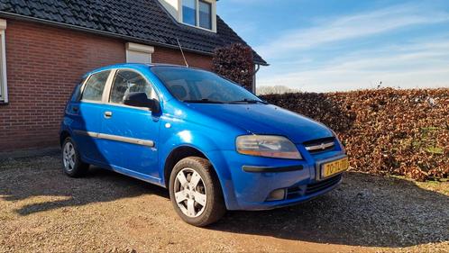 Chevrolet Kalos 1.2 5D 2006 Blauw, Auto's, Chevrolet, Bedrijf, Te koop, Kalos, ABS, Airbags, Alarm, Metallic lak, Mistlampen, Radio