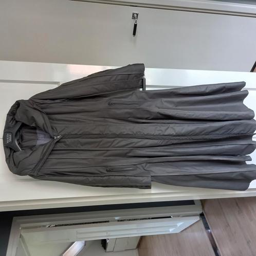 Lange jas , antraciet grijs, maat 42, Kleding | Dames, Jassen | Zomer, Zo goed als nieuw, Maat 42/44 (L), Grijs, Ophalen of Verzenden