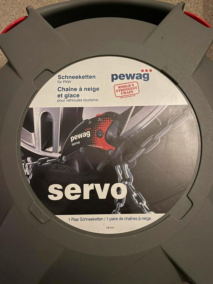 Sneeuwkettingen 1 set - PEWAG, Auto diversen, Sneeuwkettingen, Zo goed als nieuw, Ophalen