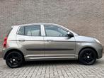 Kia Picanto 1.0 2010 Grijs, 1e Eig. Nieuwe APK / NAP/Airco, Stof, 63 pk, Zwart, 4 cilinders
