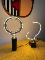 Calex tafellamp rond donut circle rada hk, Huis en Inrichting, Ophalen of Verzenden, Zo goed als nieuw, Minder dan 50 cm