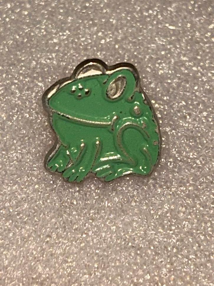 Kikker pin, Verzamelen, Speldjes, Pins en Buttons, Zo goed als nieuw, Ophalen of Verzenden