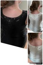 3x hemd 1x longsleeve, Kleding | Dames, Wit, Maat 42/44 (L), Ophalen of Verzenden, Zo goed als nieuw