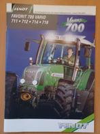 Folder Fendt Favorit 700 vario 711, 712, 714, 716 Nederlands, Ophalen of Verzenden, Gelezen, Tractor en Landbouw