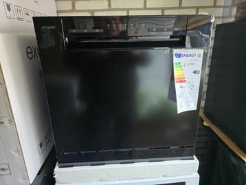 Nieuwe zwarte ruime opzet vaatwasmachine H 59 x B 55 cm beschikbaar voor biedingen