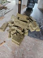 Steenwol Isolatie - Diverse Afmetingen, Doe-het-zelf en Verbouw, Isolatie en Afdichting, Ophalen, 4 tot 8 cm, Gebruikt, Vloerisolatie