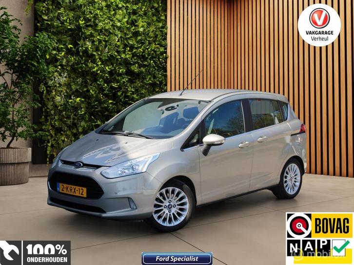 Ford B-Max 1.0 EcoBoost Titanium|Camera|Trekhaak|Navi|Nap, Auto's, Ford, Bedrijf, Te koop, B-Max, ABS, Achteruitrijcamera, Airbags