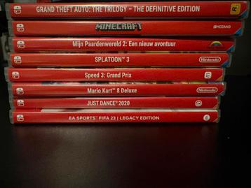 Nintendo switch spellen beschikbaar voor biedingen