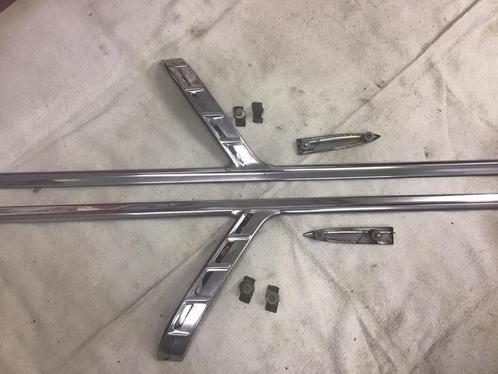 57 Chevy originele RVS zijkant lijsten, side-moulding., Auto diversen, Auto-accessoires, Gebruikt, Ophalen