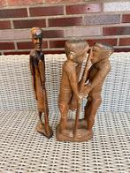 Afrikaanse houten sculpturen/ beelden, Antiek en Kunst, Kunst | Beelden en Houtsnijwerken, Ophalen of Verzenden