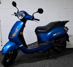 Blauwe Sym Fiddle II bromscooter, Ophalen, Zo goed als nieuw, Benzine, Fiddle