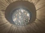 Prachtige plafondlamp met kettingen en glazen bolletjes, Ophalen of Verzenden, Zo goed als nieuw, Glas