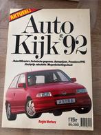 Auto Kijk 1992 - Autotijdschrift, Ophalen of Verzenden, Gelezen, Algemeen