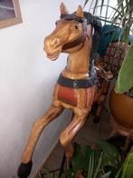 Groot houten kermispaard, Antiek en Kunst, Curiosa en Brocante, Ophalen