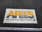 sticker ARIS The Flawless index-system SACHS HURET *, Ophalen, Zo goed als nieuw