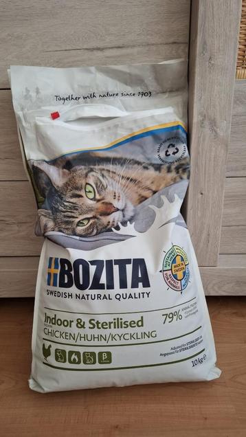 8,5 kg Bozita droogvoer Indoor & Sterilised Chicken beschikbaar voor biedingen