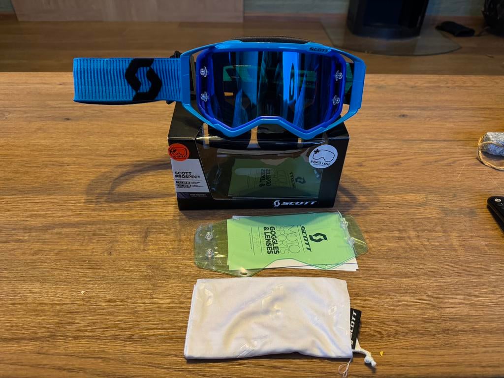 Scott prospect crossbril, Motoren, Kleding | Motorkleding, Ophalen of Verzenden, Nieuw met kaartje, Dames, Motorcrosskleding