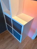 IKEA KALLAX kasten / wit, Huis en Inrichting, Kasten | Boekenkasten, Ophalen, Met plank(en), Gebruikt, 200 cm of meer