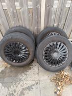Stalen Velgen met Banden 5x112, Auto-onderdelen, Banden en Velgen, Ophalen, Gebruikt, 15 inch, Banden en Velgen