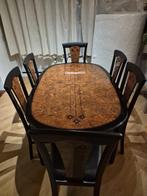 Eettafel voor 6- 8 personen, Huis en Inrichting, Tafels | Eettafels, Ophalen, Gebruikt, 200 cm of meer, Vijf personen of meer