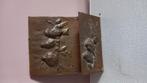 Post/kranten rek / houder met vogels, Antiek en Kunst, Antiek | Koper en Brons, Ophalen of Verzenden