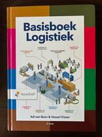 basisboek logistiek, Ad van Goor; Hessel Visser, Zo goed als nieuw, Beta, HBO