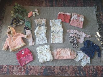 Groot Meisjes kleding pakket! Maat 50/56!  beschikbaar voor biedingen