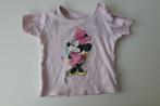 Shirt met korte mouwen, Minnie Mouse, Primark, maat 74., Meisje, Ophalen of Verzenden, Zo goed als nieuw, Primark