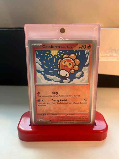 Castform sunny form reverse holo surging sparks, Hobby en Vrije tijd, Verzamelkaartspellen | Pokémon, Zo goed als nieuw, Ophalen of Verzenden