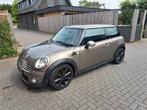 Mini 1.6 2012 Grijs/Bruin NAVI, AIRCO Businessline, Auto's, Voorwielaandrijving, Stof, Zwart, 4 cilinders